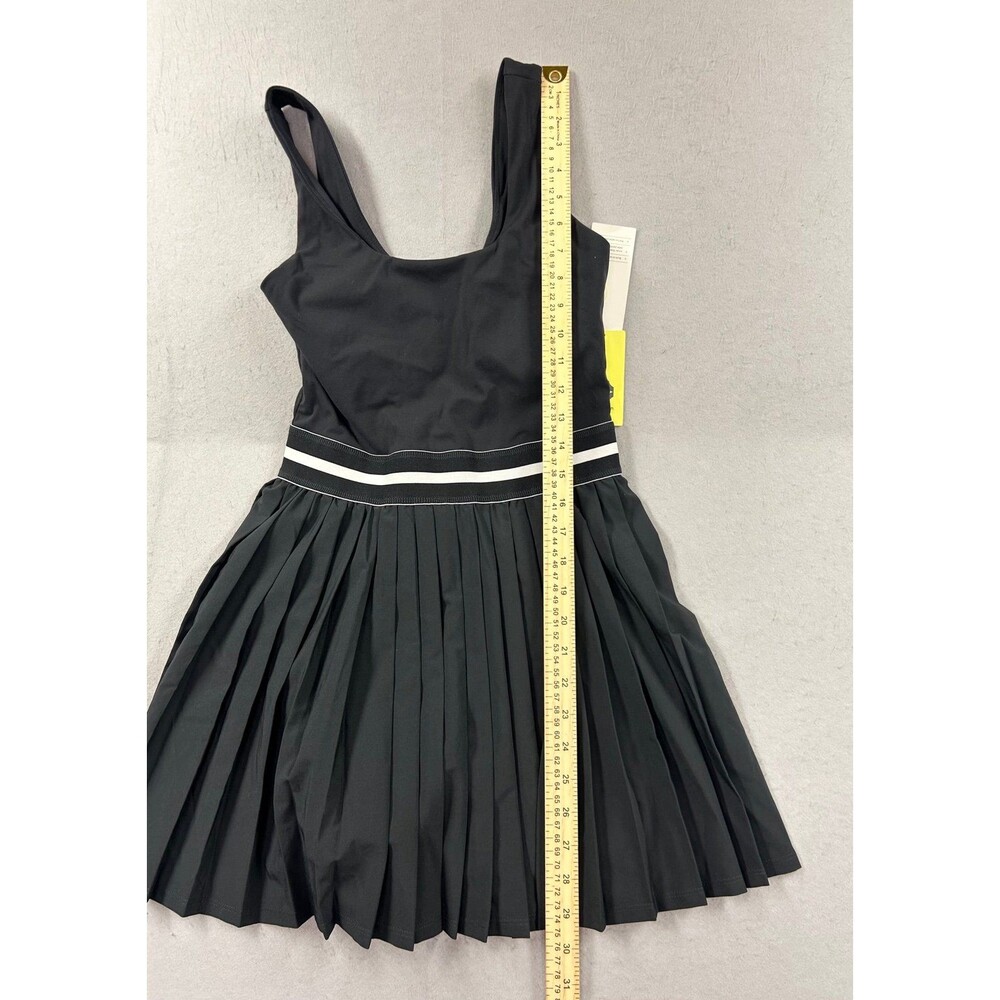 New All In Motion Women's XS Tennis Athletic Pleated Dress Built in Shorts Black - Picture 7 of 8